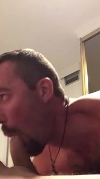 Nice blowjob for Stepdaddy
