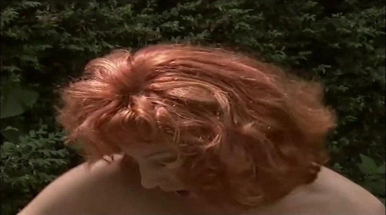 Muschi movie official: Red hair girl outside pussy fucking in dogging position, anal...