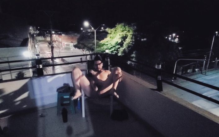 SlutClosetedFag: Fun in the Balcony Pt 1 (バルコニー パート 1 の楽しみ)