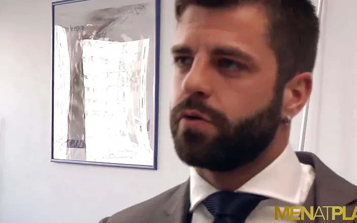 Menat Play: MENATPLAY - Latin businessman Hector De Silva cums on employee