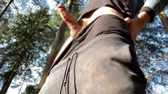 Fratchino: Sega e sborrata nella natura