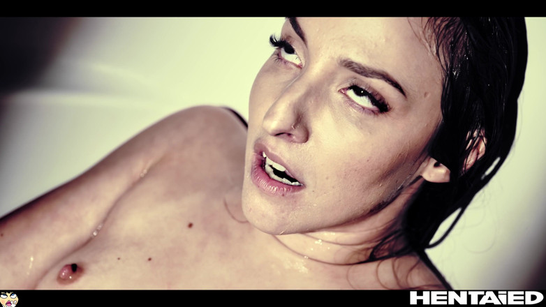Hentaied: Echte Hentai: mooie Amirah Adara krijgt een quaduple anale penetratie...