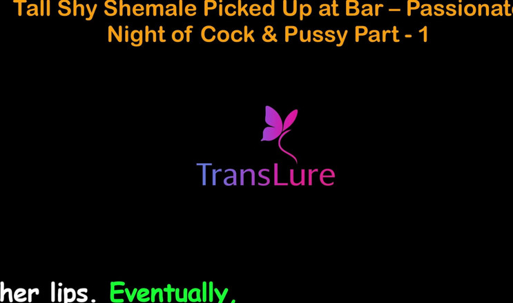 TransLure: English Audio Sex Story - Tall Shy Shemale Picked up at...