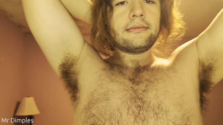 Mr Dimples: Saya menunjukkan ketiak selepas senaman saya!