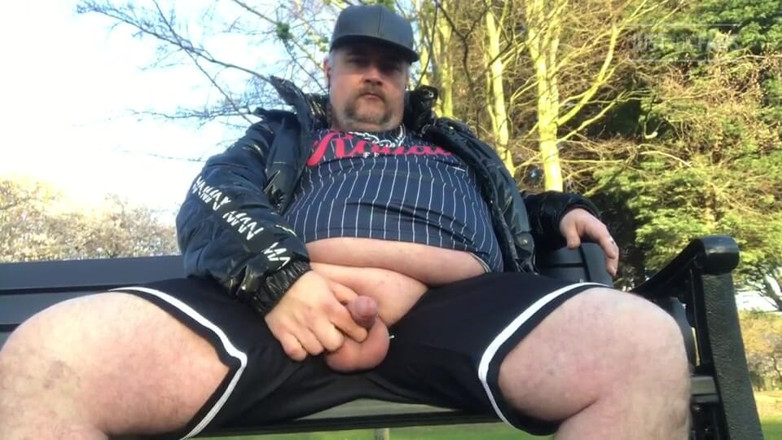 B A Bear: Fat Stepdaddy Getting My Cock Out