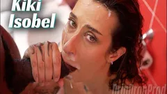Kiki isobel lutscht bbc weiter, nachdem er im badezimmer kommt!!