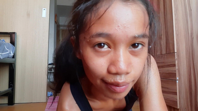 creamberryfairy: Bahagian 2: Selepas Senaman , Orgasme Berpeluh