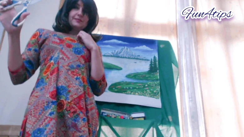 Bolly Karma: She Tear Her Sexy Dress