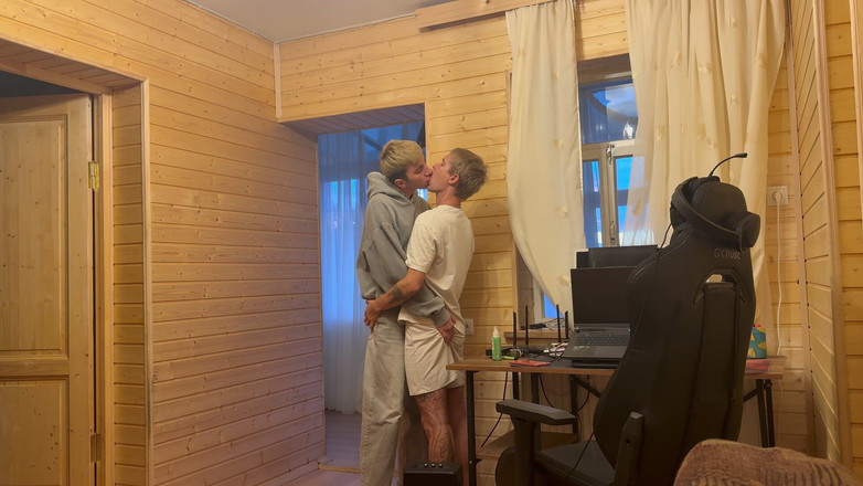 Ethan Lestray: Part 1: Twink Called a Friend to While His Boyfriend Is...