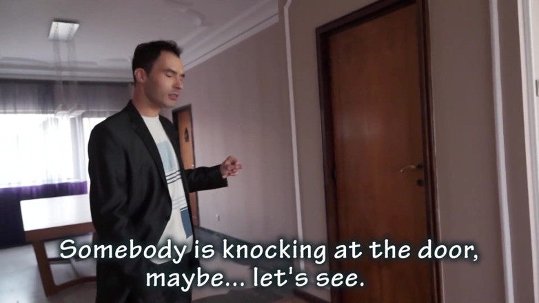 MyGonzoTV: Rebeca Cerrera gets tricked into a threesome by a fake...