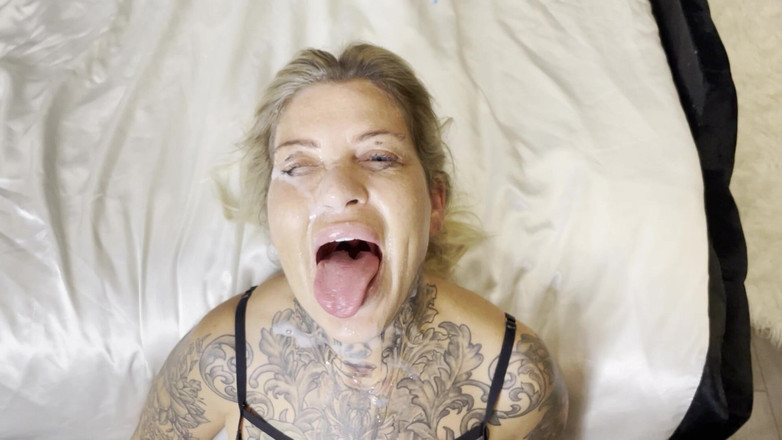 MattyFacial: Pov pompino cazzo e sborrata in faccia enorme - lurida emma