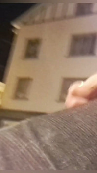 Flashing and Dripping Precum on a Public Bench