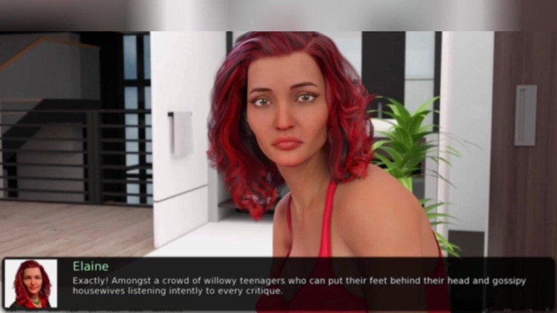 3DXXXTEEN2 Cartoon: Unique yoga poses for Elaine. 3D porn cartoon sex