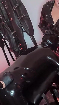 Spitroasting Our Rubber Bitch