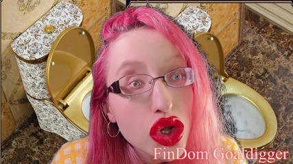 FinDom Goaldigger: Transformarea servitoarei care curăță toaletele!