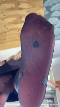Nylon Toes Play - Then Step on Your Face