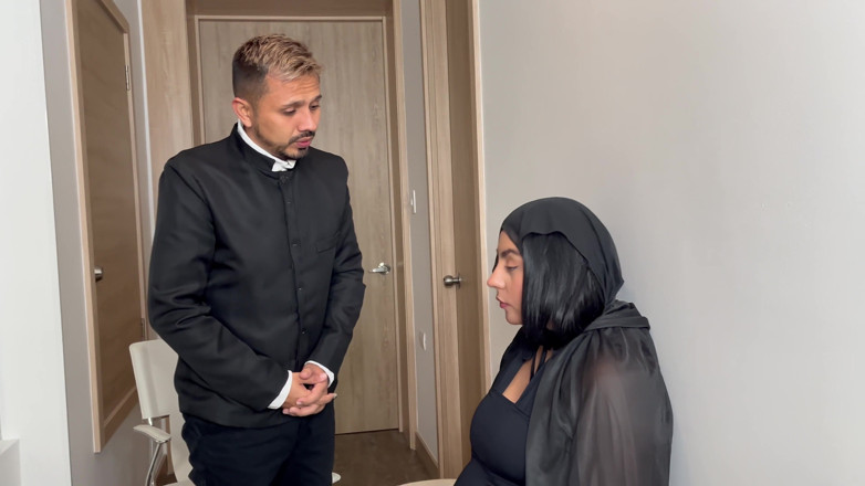 MelaniRincon: Priest Gives Me a Wild Fuck - Part 1