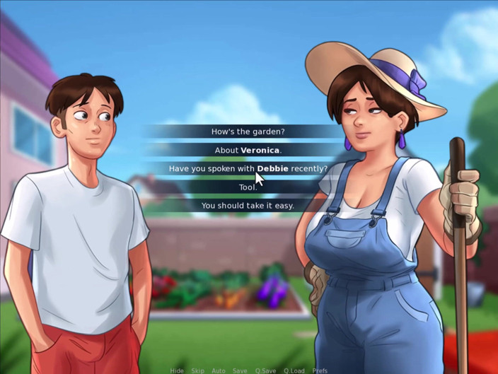 Johannes Gaming: Summertime Saga - ive ne apne bure raakshasi dildo ko dekhte...