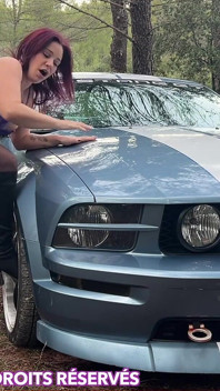 Babyfantasy83 - Baisee Comme Une Chienne Sur Sa Mustang Apres Le Shoot