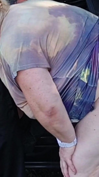 In a Public Park, I Fuck My Neighbor in Her Pussy Doggy Style, Then in Her Mouth and Cum Twice in a Minute
