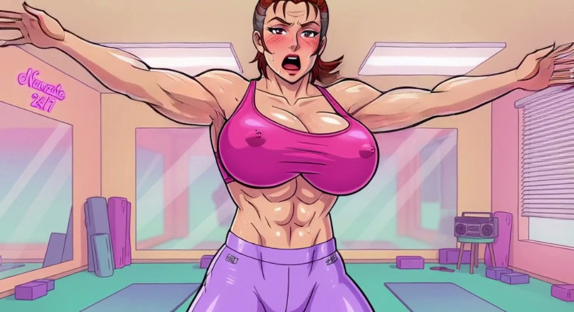 Huge Boobs: Huge Boobs Yoga