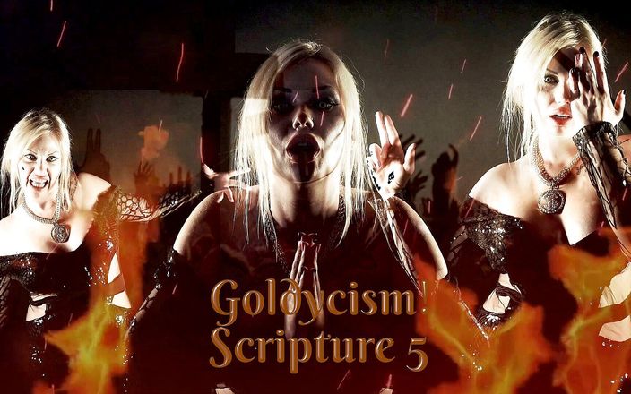 Goddess Misha Goldy: 放弃假神！接受罪恶信仰 - 高德主义！经文 5