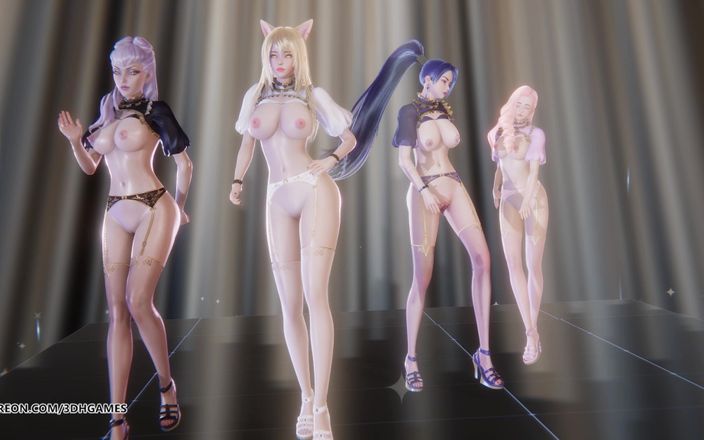 3D-Hentai Games: [mmd] laysha - label pink ahri kaisa seraphine evelynn lagi bugil...