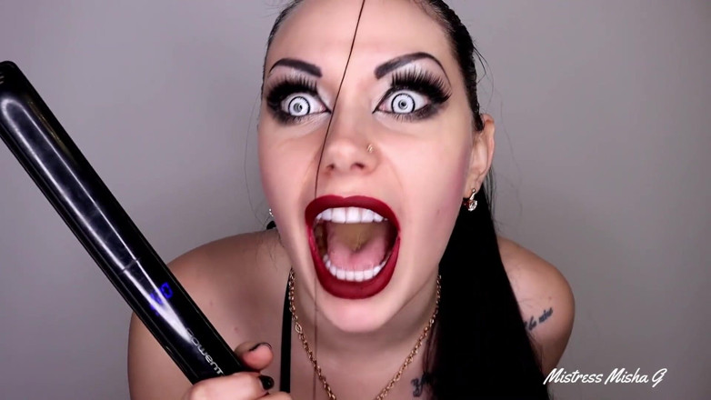 Goddess Misha Goldy: Imposed sissy b-mail from devil