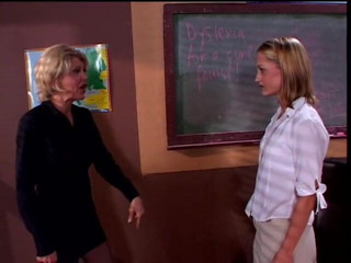 Girls Allowed: Adorable milf is teaching her young colleague some nasty stuff's