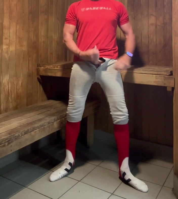 JockDad87: Jockdad87 के साथ सौना में अल्फा जॉक मस्ती भाग 8