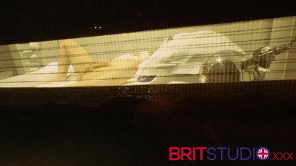 Brit Studio: You watch your neighbour masturbating