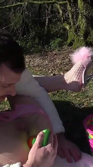 April Paisley: Easter Bunny Anal Treatz