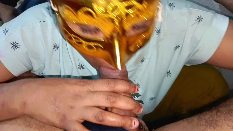 Sexy_girl_nehu: Abspritzen in den mund indisches bhabhi lutscht großen schwarzen schwanz,...