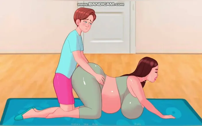 Divide XXX: Sex Note - Angelina Yoga Pregant Sex