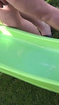 Big Tittied Tatoed Blonde Babe Gets Golden Showered From Two Guys, Thereafter She Pisses One Guy in His Mouth