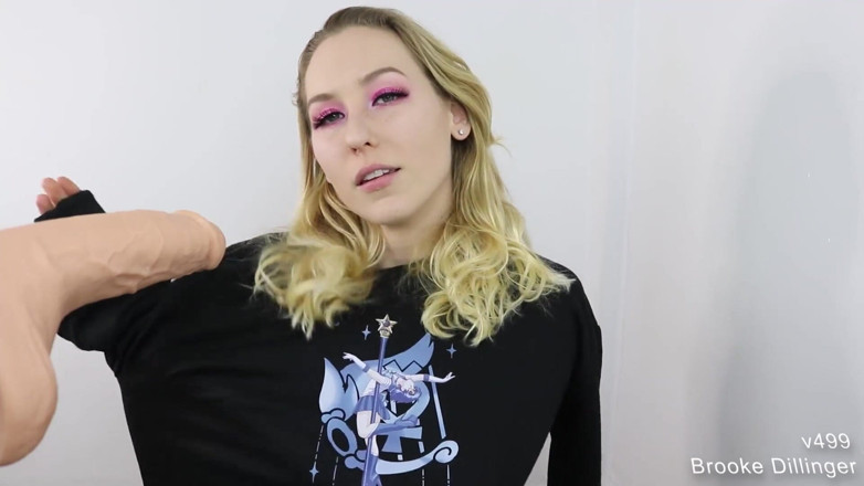 Brooke Dillinger: Masturbación con la mano hasta que te corras en mi...