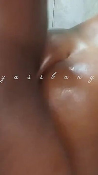 Sex in the Bathroom with My Big Ebony Girlfriend