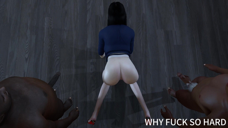 Why fuck so hard: 3D velká prsa děvka asijská zralá MILFka podvádí se svým šéfem...