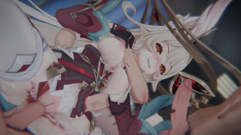 Tomu aisuman: [Genshin Impact] Alice Complete Collection: Bondage, Vaqueira, Sanduíche DP &amp;prenhada (4k)