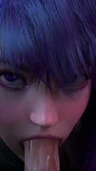 Motoko nyepong kontolmu dengan ceroboh | Ghost in the Shell Paody