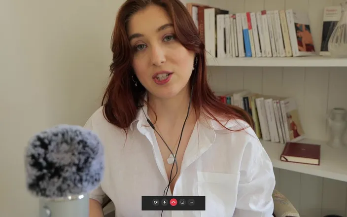 Madelaine_Rousset: Asmr Therapist JOI - Videocall Homewreck