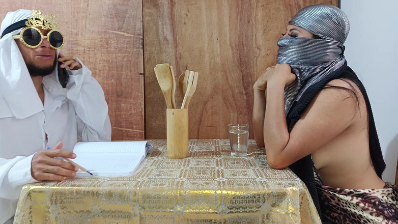 NEGRITA SEXY: Bittet den arabischen scheich um mehr zeit