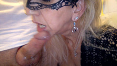 Lady Gina Mature Slut: Twarz jebanie w łazience