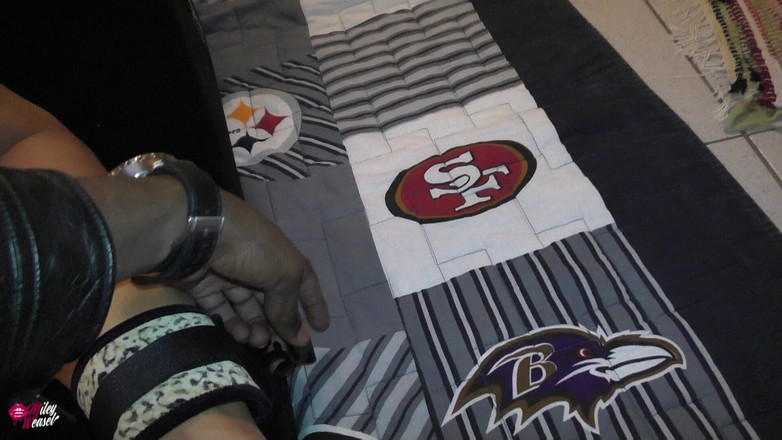 Miley Weasel: BBC Ex-boyfriend Fucks All My Holes Mercilessly