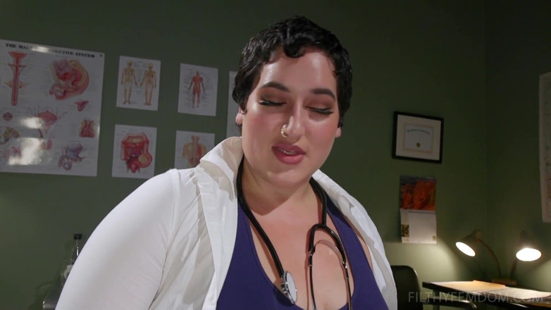 FilthyFemdom: Dr. Mimosa Toma Tu Esperma Con Mimosa