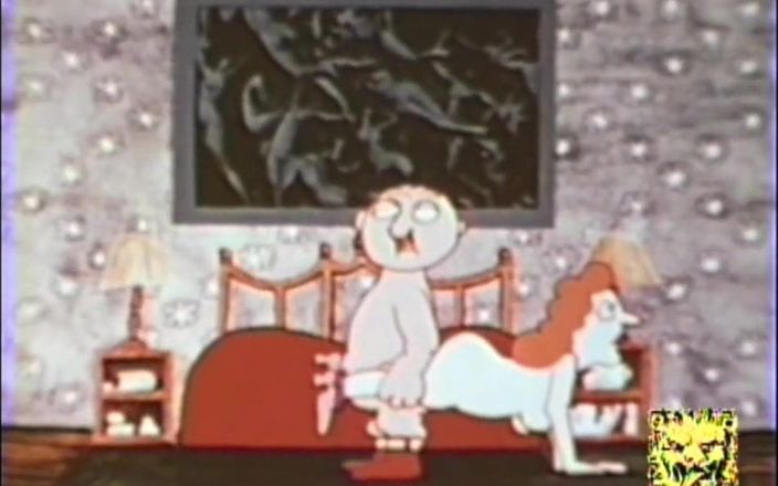 Vintage megastore: Film de desene animate retro bolnave