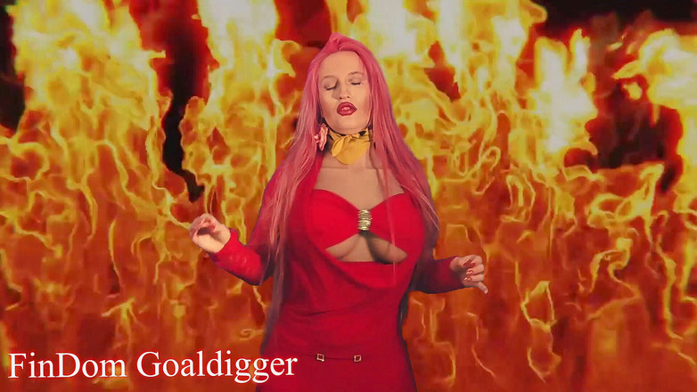 FinDom Goaldigger: Suara saya sahaja merangsang zakar awak
