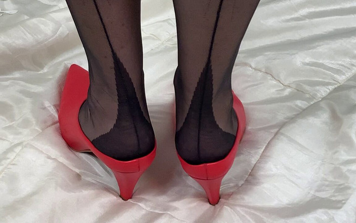 Aunty Sandra vintage girdle queen: Sandra teyzenin günlük kuşağı