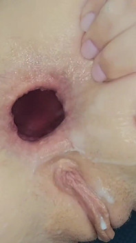 Fisting and Gaping My Asshole
