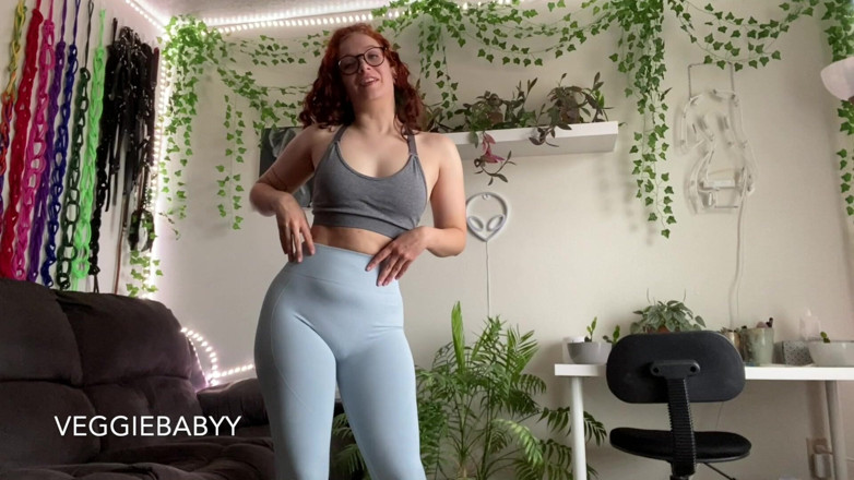 Veggiebabyy: Gim bingkap cameltoe joi pancut undur